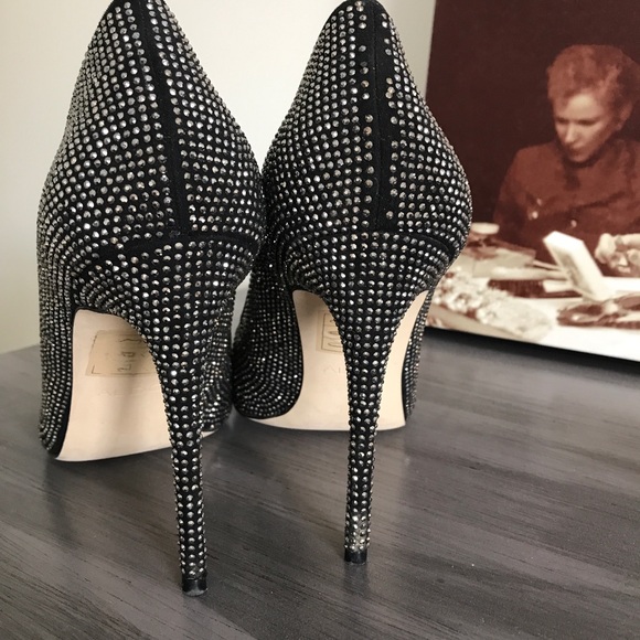 Aldo diamond studded stilettos - size 9 - Picture 3 of 4